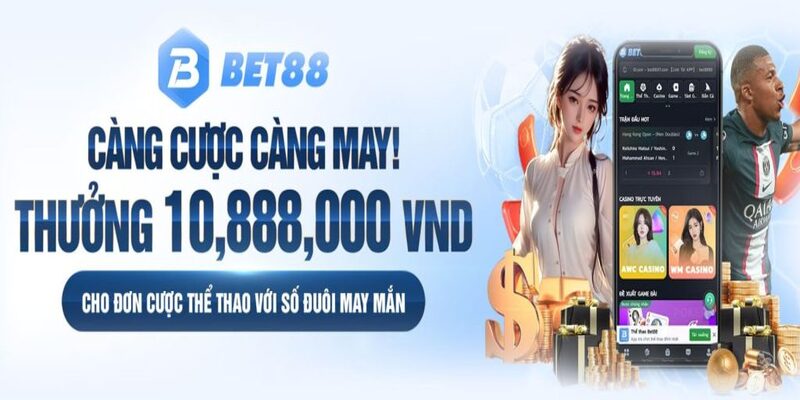 Ở mỗi tựa game theo các mốc thời gian sự kiện đều có chương trình khuyến mãi bet88